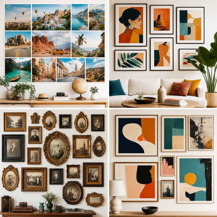 22 Inspiring Wall Collage Ideas for Personalized Displays