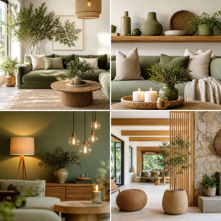 22 Sage Green Couch Living Room Ideas for Serene Spaces