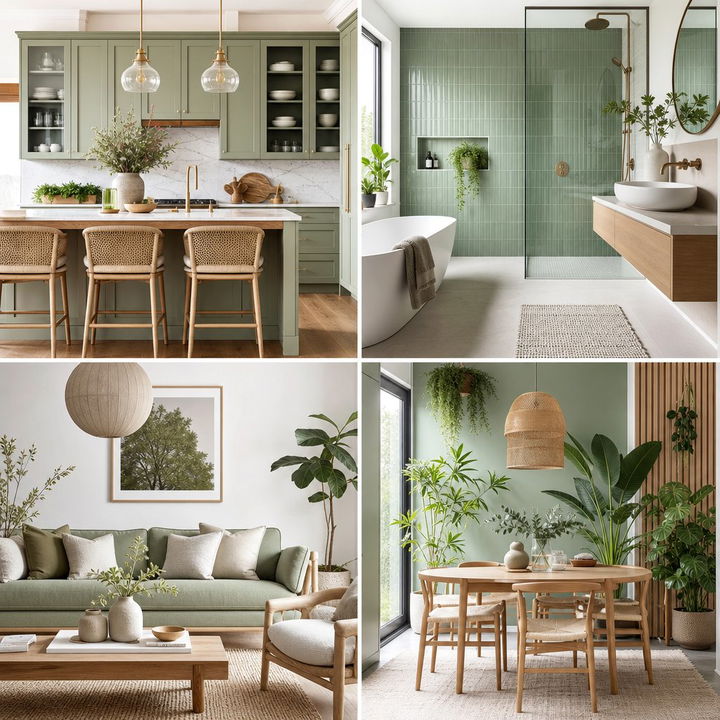 22 Sage Green Paint Color Ideas for Versatile Home Decor