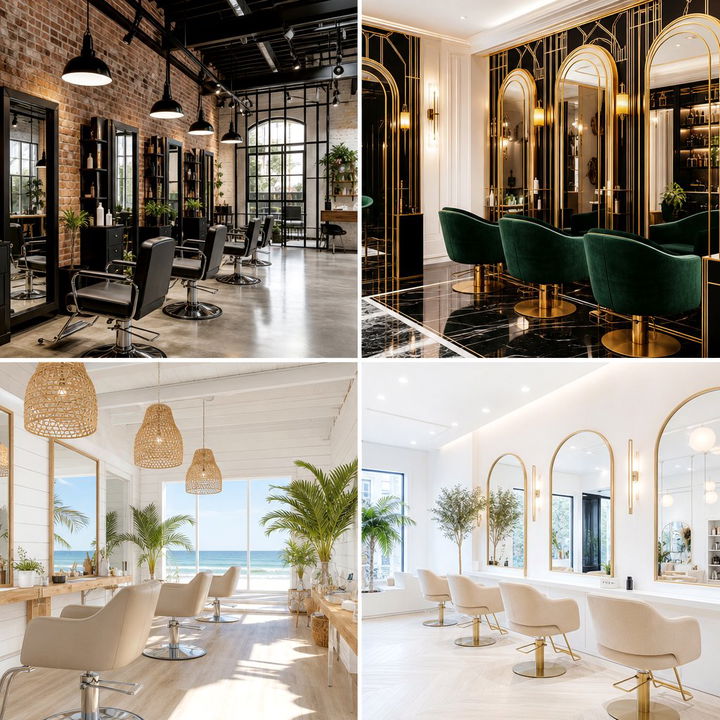 22 Salon Interior Design Ideas for Stylish Beauty Spaces