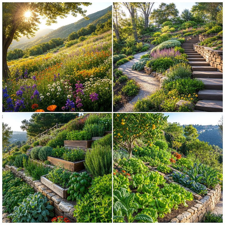 22 Sloped Garden Ideas to Transform Challenging Terrain