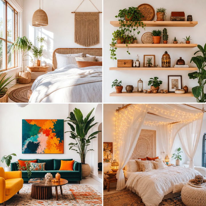 22 Small Boho Bedroom Ideas: Chic Bohemian Inspirations