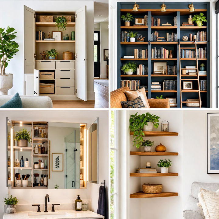22 Space-Saving Wall Storage Solutions for Clutter-Free Homes