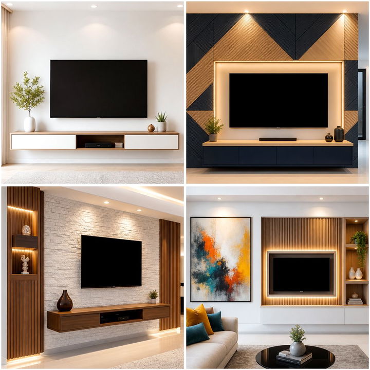 22 TV Wall Designs to Create a Sleek Entertainment Hub