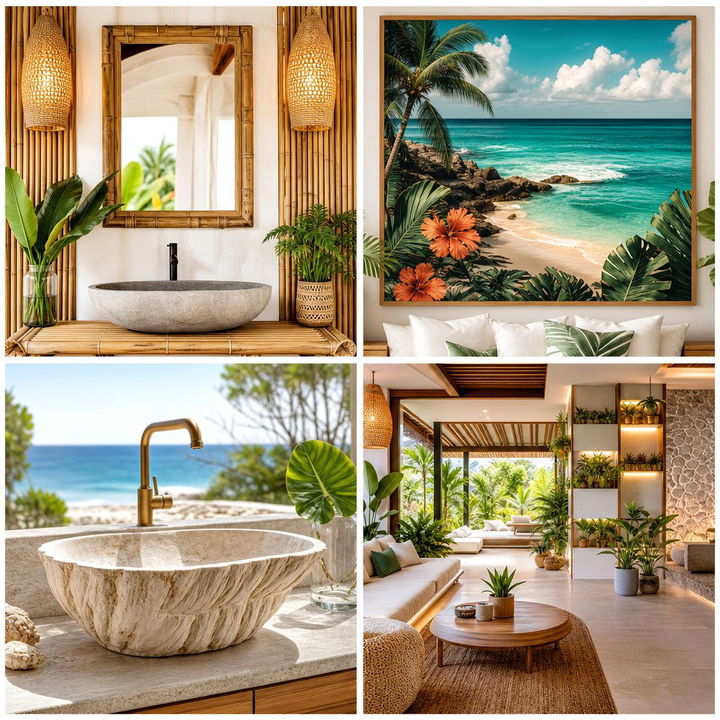 22 Tropical Bathroom Ideas for a Spa-Like Jungle Retreat