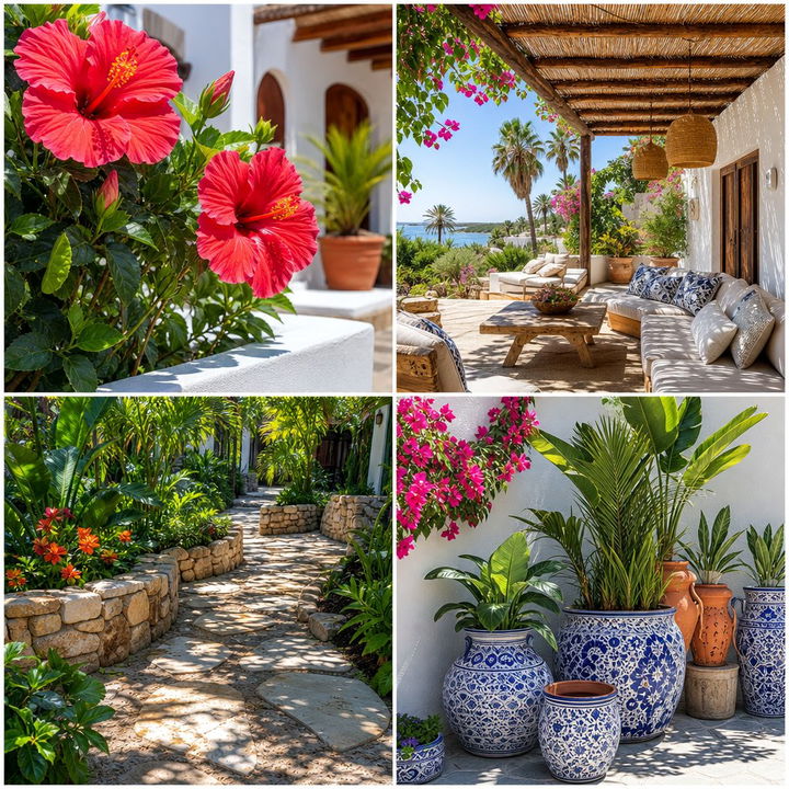 22 Tropical Patio Ideas to Create a Relaxing Outdoor Lounge