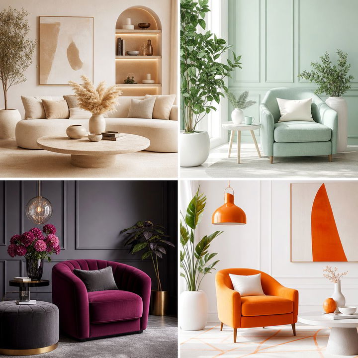 22 Two-Colour Living Room Combinations for Style
