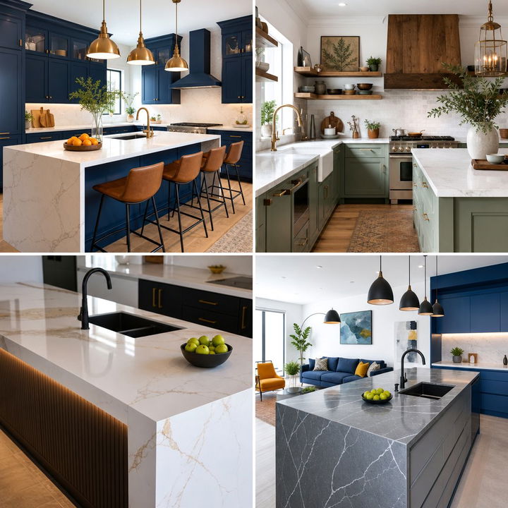 22 Countertop Colors That Pair Perfectly With Oak Cabinets