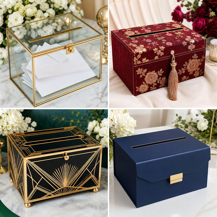 22 Creative Wedding Card Box Ideas for Secure Wishes