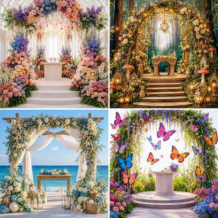 22 Unique Wedding Altar Ideas for a Meaningful Ceremony