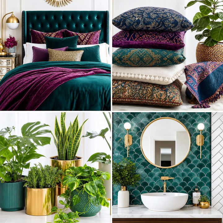 22 Ways to Decorate With Jewel Tones for Bold Interiors