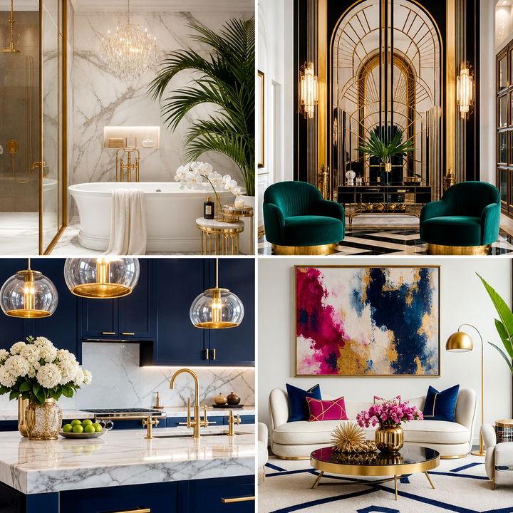 22 White & Gold Bathroom Ideas: Elegant Luxury Designs