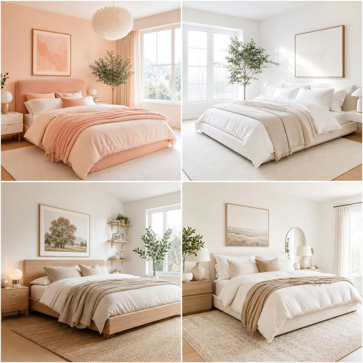 30 Airy Light Color Bedroom Ideas for a Serene Space