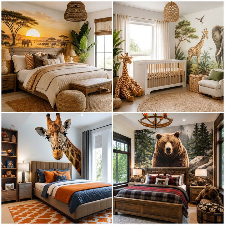 30 Animal Themed Bedroom Ideas: Creative and Fun Designs