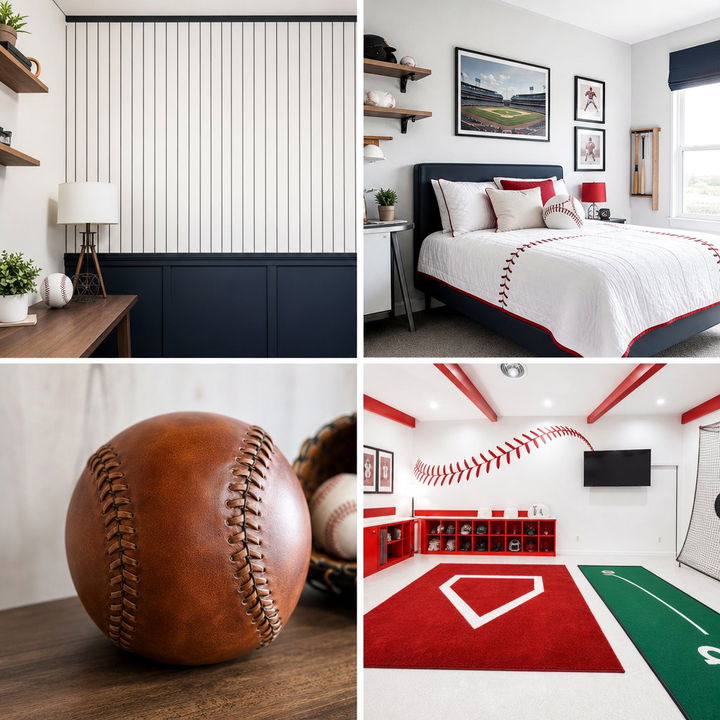 30 Baseball Bedroom Ideas for the Ultimate Sports Fan