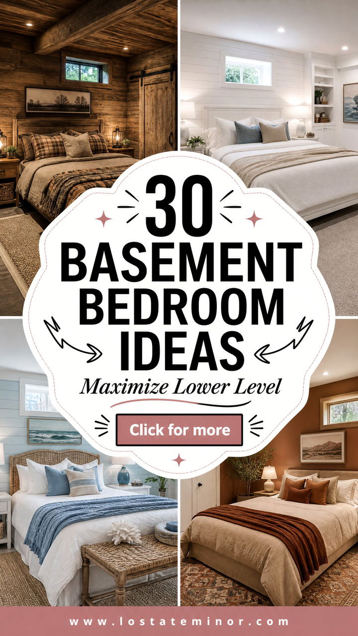 30 Basement Bedroom Ideas to Maximize Your Lower Level - 30 Basement Bedroom Ideas to Maximize Your Lower Level