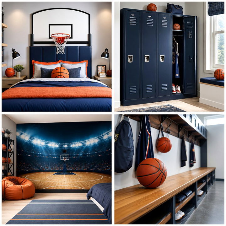 30 Basketball Bedroom Ideas to Decorate Like a True Pro