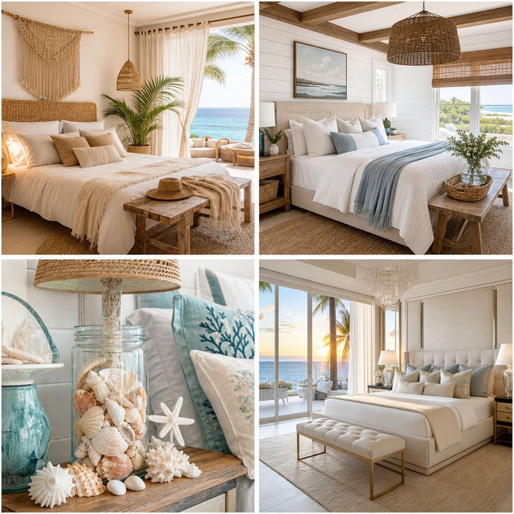 30 Beach Themed Bedroom Ideas for a Coastal Relaxing Vibe