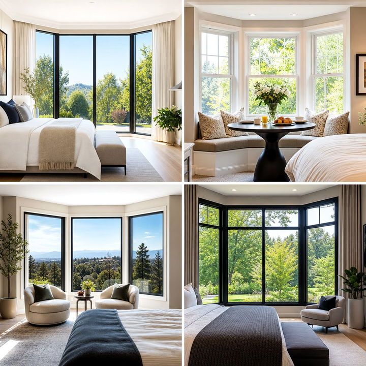 30 Beautiful Bedroom Bay Window Ideas for Cozy Nooks