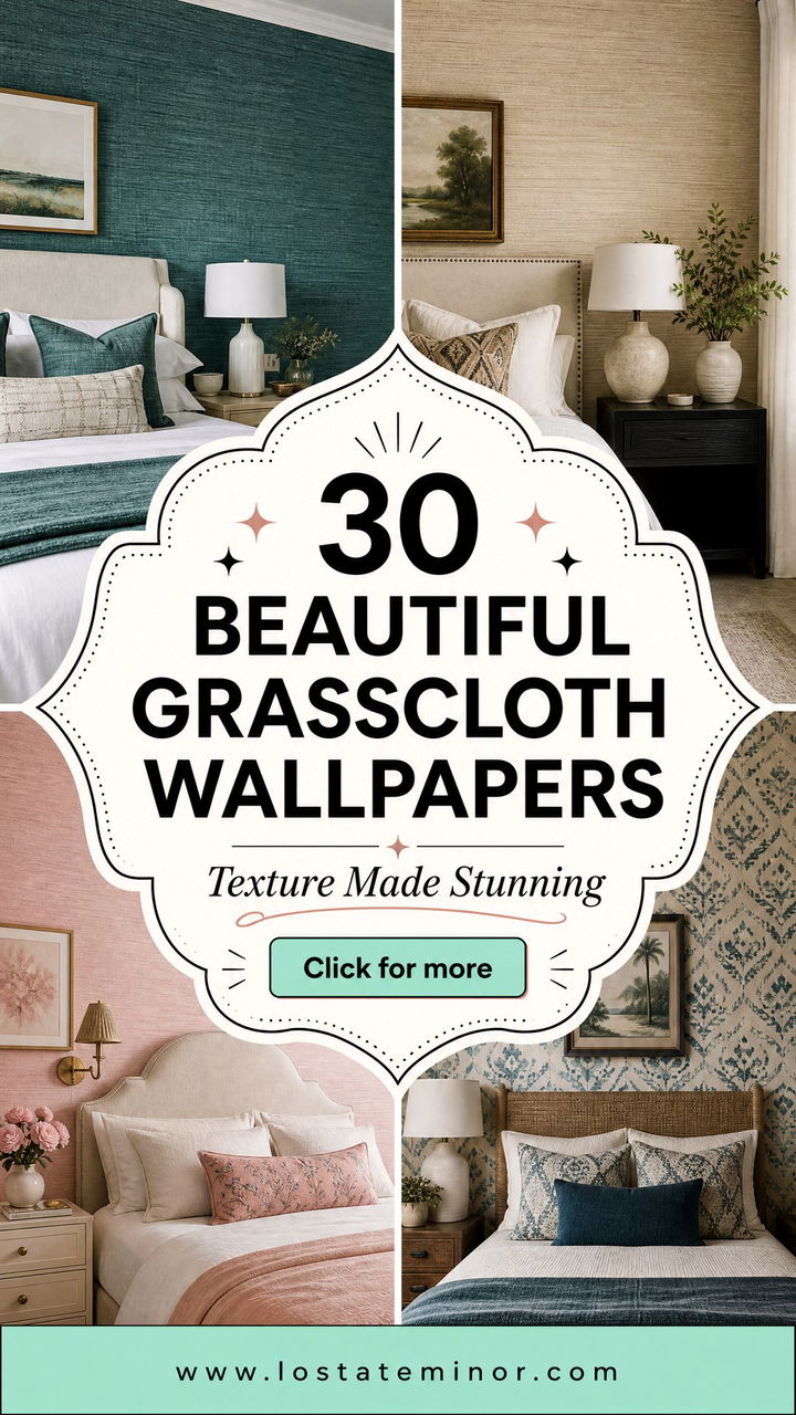 30 Beautiful Bedroom Grasscloth Wallpapers for Texture - 30 Beautiful Bedroom Grasscloth Wallpapers for Texture