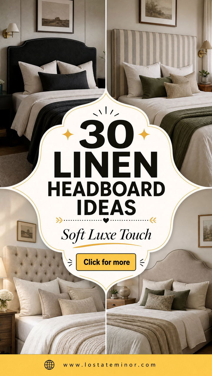 30 Beautiful Bedroom Linen Headboards for a Soft Touch - 30 Beautiful Bedroom Linen Headboards for a Soft Touch