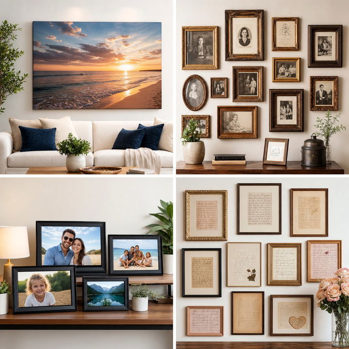 30 Beautiful Bedroom Memory Wall Ideas to Treasure Always