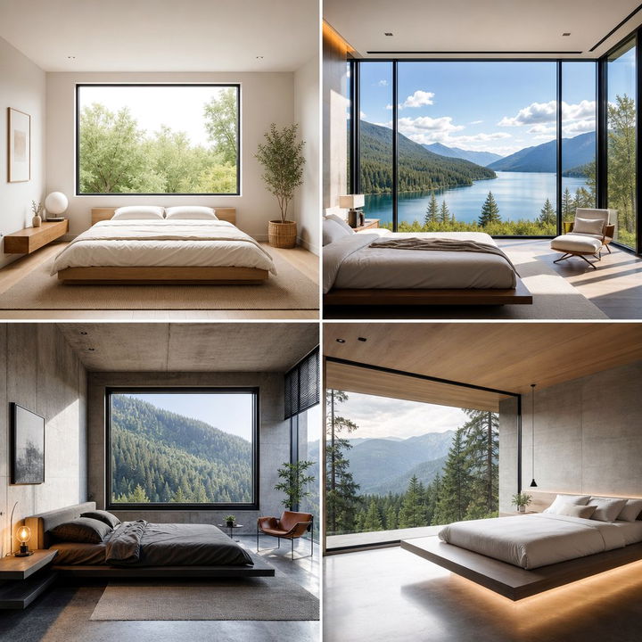30 Beautiful Bedroom Picture Windows for Natural Light