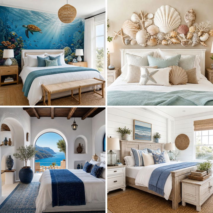 30 Beautiful Ocean Themed Bedroom Ideas for Coastal Style
