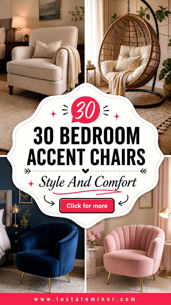 30 Bedroom Accent Chairs to Add Style and Comfort - 30 Bedroom Accent Chairs to Add Style and Comfort