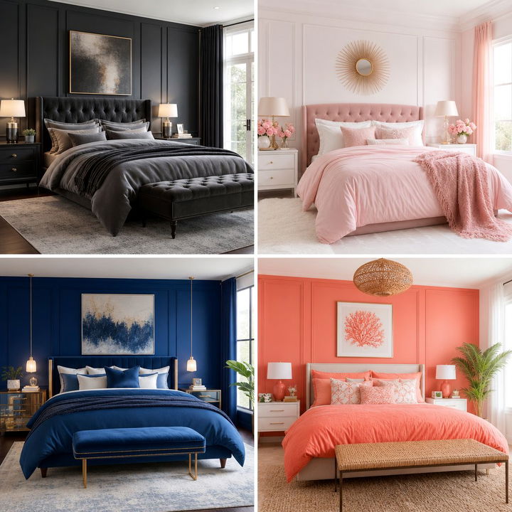 30 Bedroom Accent Color Ideas to Transform Your Space