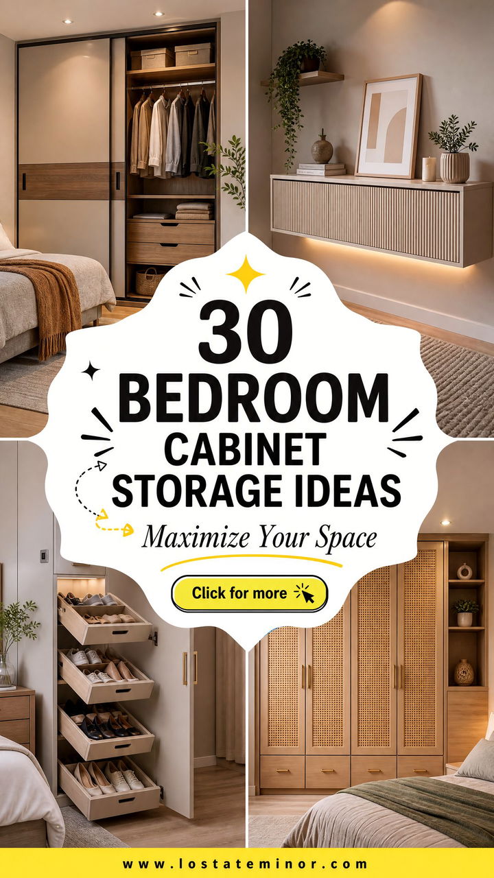30 Bedroom Cabinet Storage Ideas to Maximize Your Space - 30 Bedroom Cabinet Storage Ideas to Maximize Your Space