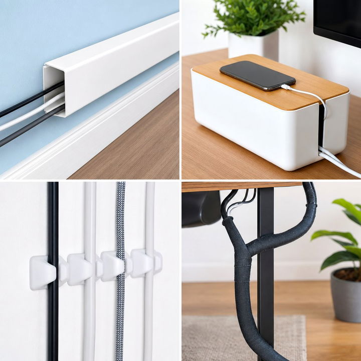 30 Bedroom Cable Organizers for a Clutter-Free Space