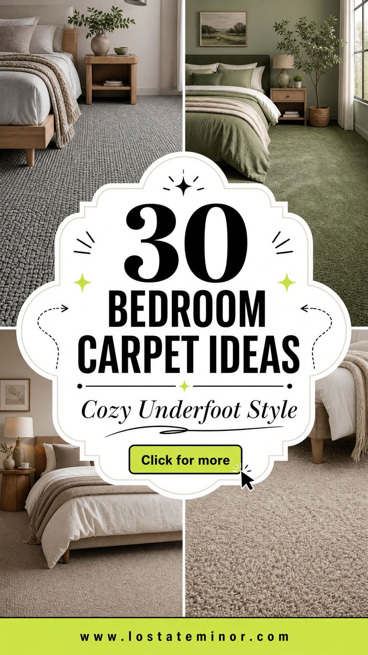 30 Bedroom Carpet Ideas for Maximum Comfort and Style - 30 Bedroom Carpet Ideas for Maximum Comfort and Style