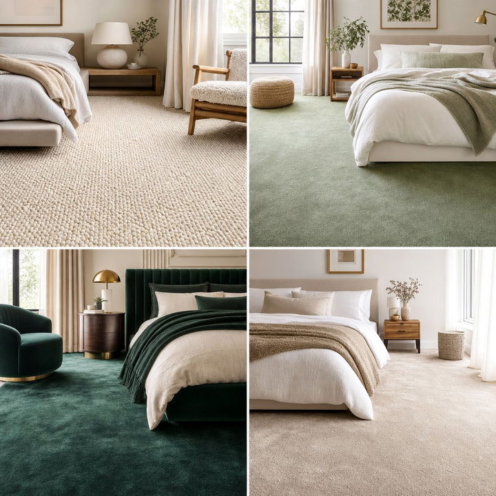 30 Bedroom Carpet Ideas for Maximum Comfort and Style