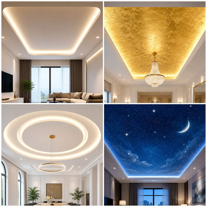 30 Bedroom Ceiling Design Ideas for a Luxurious Look