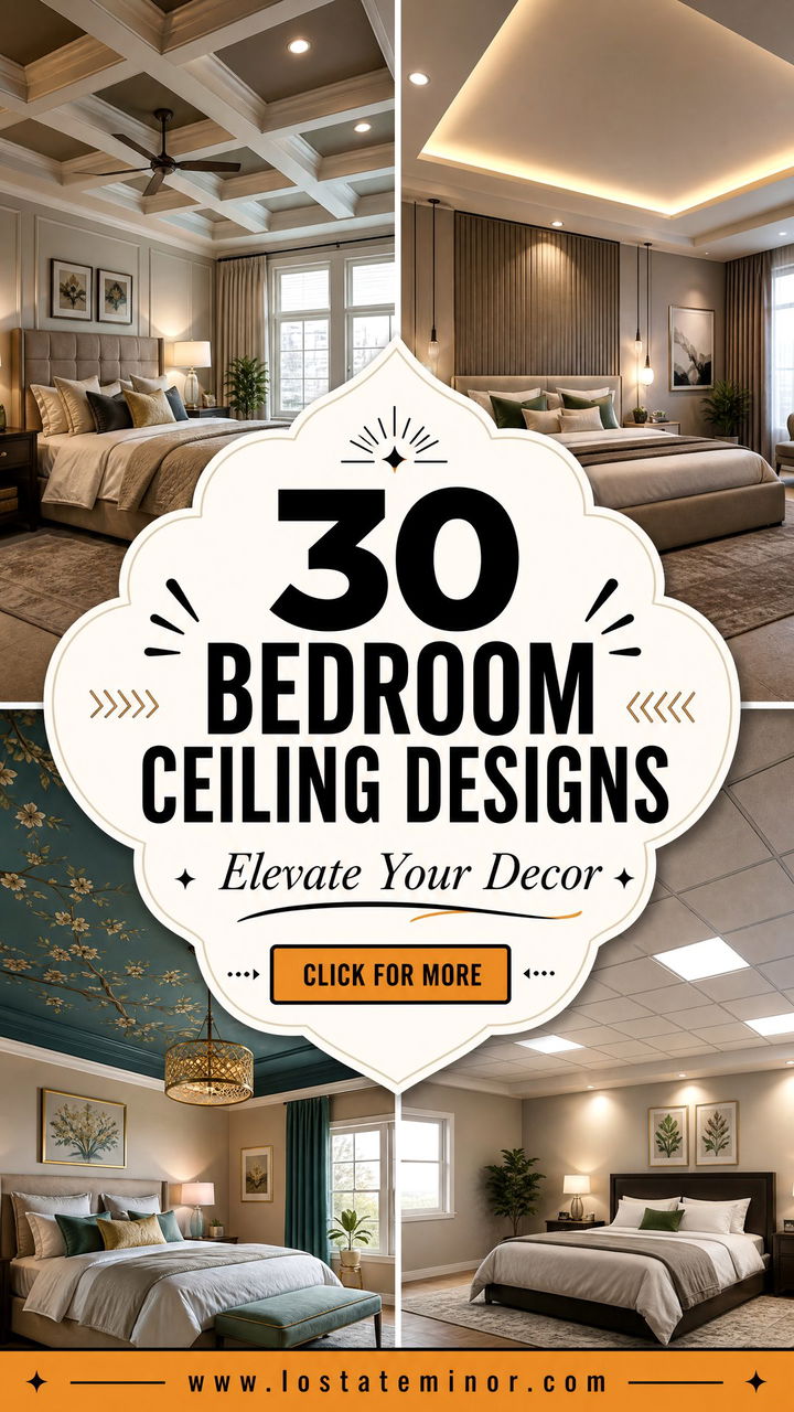 30 Bedroom Ceiling Designs to Elevate Your Interior Decor - 30 Bedroom Ceiling Designs to Elevate Your Interior Decor