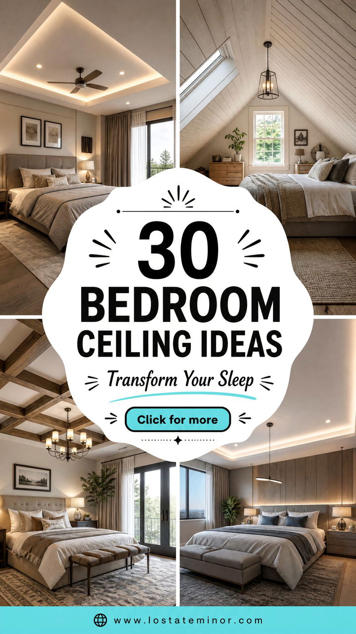 30 Bedroom Ceiling Ideas to Transform Your Sleep Space - 30 Bedroom Ceiling Ideas to Transform Your Sleep Space