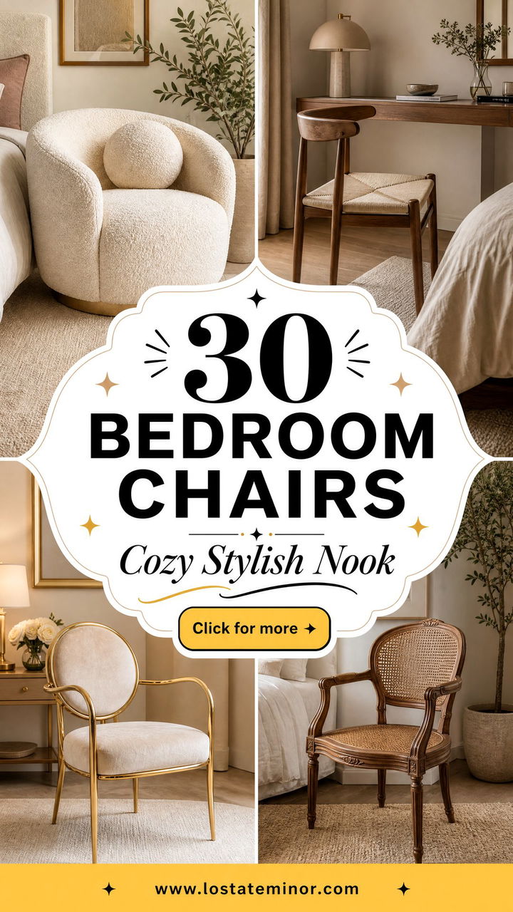 30 Bedroom Chairs for a Comfortable and Stylish Nook - 30 Bedroom Chairs for a Comfortable and Stylish Nook