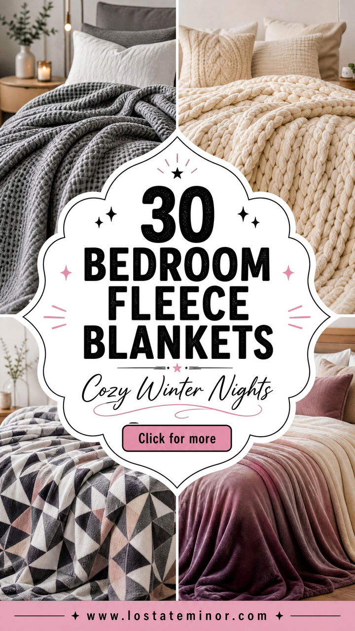 30 Bedroom Fleece Blankets for Cozy and Warm Winter Nights - 30 Bedroom Fleece Blankets for Cozy and Warm Winter Nights