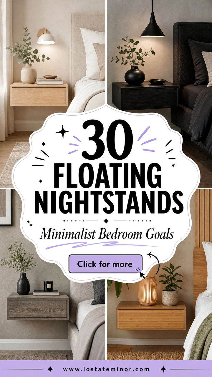 30 Bedroom Floating Nightstands for a Minimalist Look - 30 Bedroom Floating Nightstands for a Minimalist Look