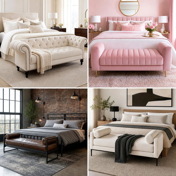 30 Bedroom Settees for a Sophisticated and Comfortable Touch