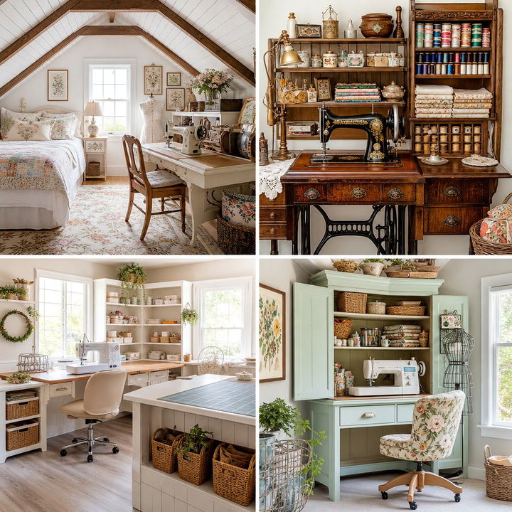 30 Bedroom Sewing Nook Ideas for Your Creative Haven