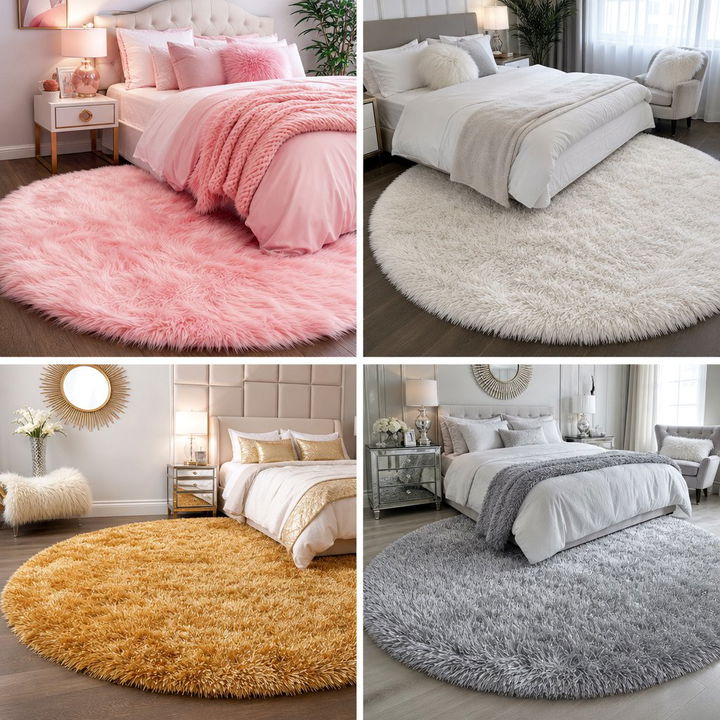 30 Bedroom Shag Rugs for a Plush and Ultra-Cozy Atmosphere
