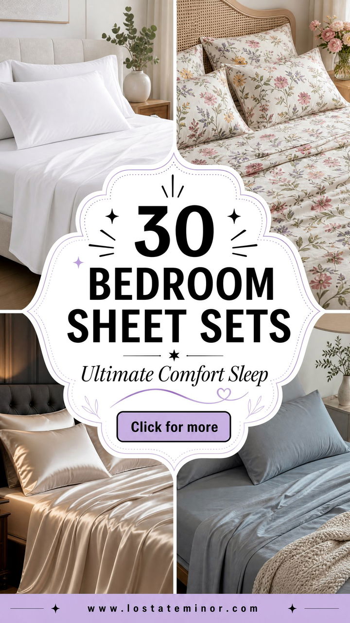 30 Bedroom Sheet Sets for the Ultimate Night of Comfortable Sleep - 30 Bedroom Sheet Sets for the Ultimate Night of Comfortable Sleep