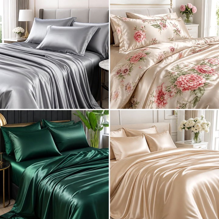 30 Bedroom Silk Bedding Ideas for a Luxurious Night’s Sleep