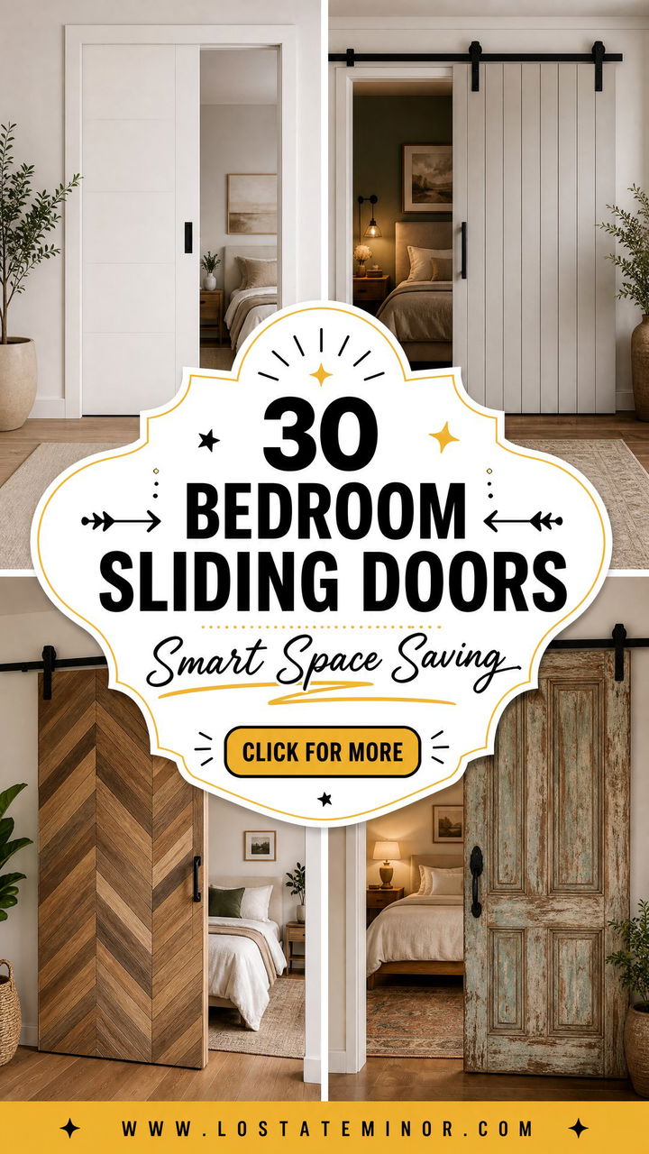 30 Bedroom Sliding Doors for Style and Smart Space Saving - 30 Bedroom Sliding Doors for Style and Smart Space Saving