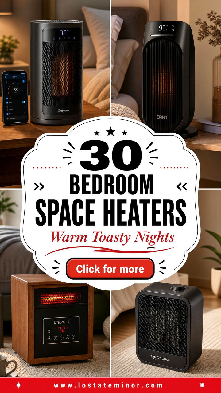 30 Bedroom Space Heaters for a Warm and Toasty Winter Night - 30 Bedroom Space Heaters for a Warm and Toasty Winter Night