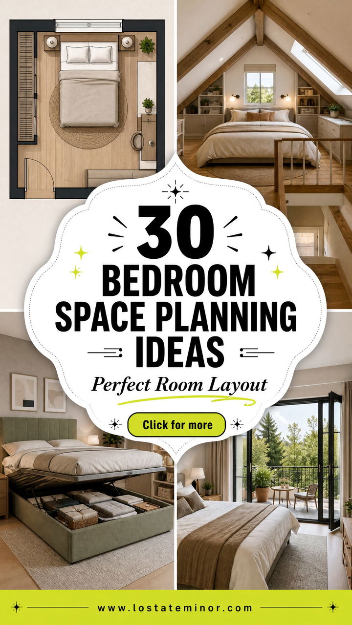 30 Bedroom Space Planning Ideas for the Perfect Room Layout - 30 Bedroom Space Planning Ideas for the Perfect Room Layout