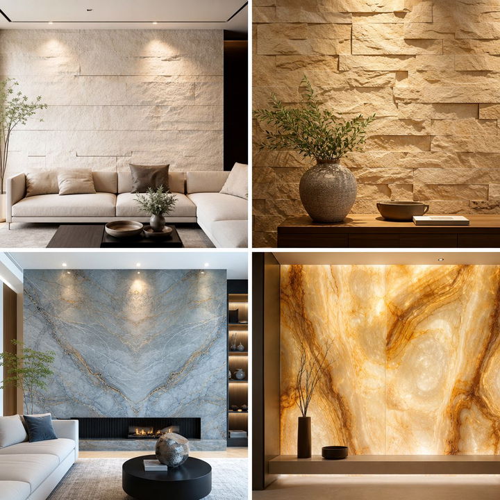 30 Bedroom Stone Wall Ideas for a Rustic and Cozy Sanctuary