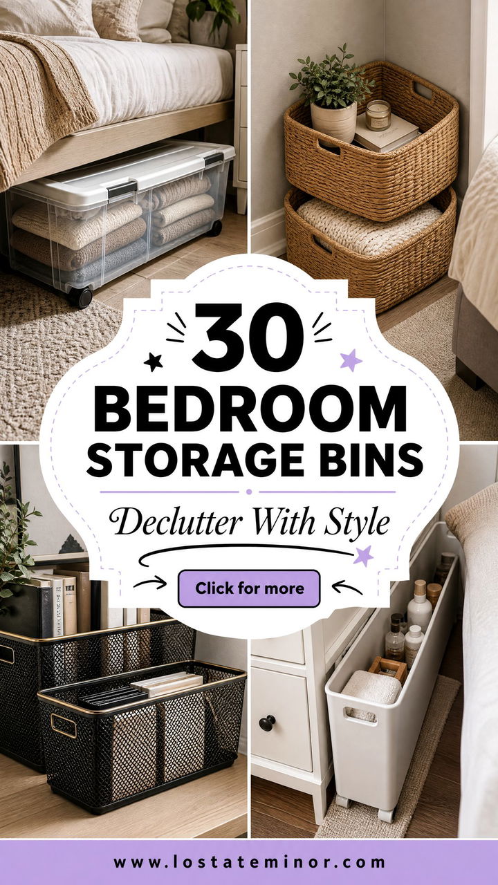 30 Bedroom Storage Bins to Declutter Your Space With Style - 30 Bedroom Storage Bins to Declutter Your Space With Style